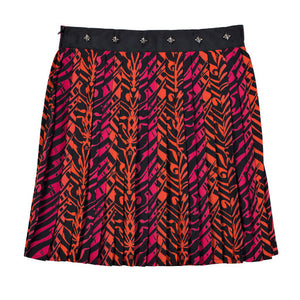 Zebra Girl Pleated Skirt