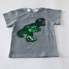 Load image into Gallery viewer, VinKai Styles- Flexin&#39; Rex Sequin T-shirt