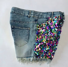 Load image into Gallery viewer, VinKai Styles-Sequin Shortie