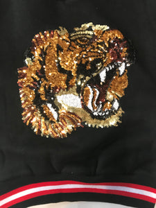 VinKai Styles- Sequin Tiger Sweatshirt