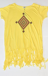 Hayden-Tribal Fringe Tee