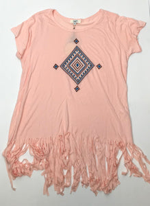 Hayden-Tribal Fringe Tee