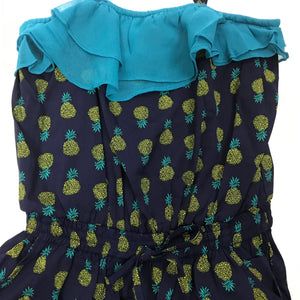 Angie- Pineapple Romper