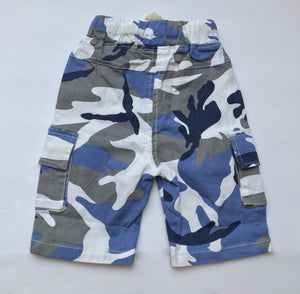 Blue Camo Shorts