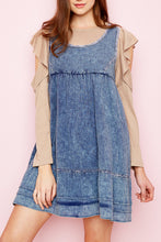 Load image into Gallery viewer, Hayden-Sleeveless Smock Dress