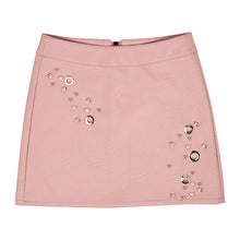 Load image into Gallery viewer, Diamonds &amp; Pearls Mini Skirt